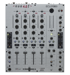 Ecler NUO 4.0 F Silver – Mixer analógico 4 canales