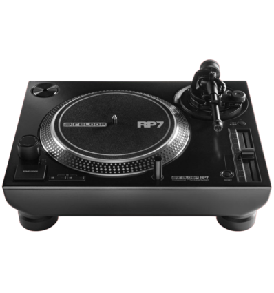 Reloop RP‑7 – Tornamesa 7″ profesional para 45s DJ