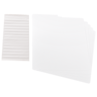 Glorious Vinyl LP Divider Set White – 6 separadores 12"