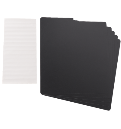 Glorious Vinyl LP Divider Set Black – 6 separadores 12"