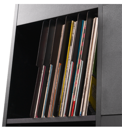 Glorious Vinyl LP Divider Set Black – 6 separadores 12"