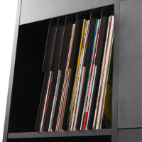 Glorious Vinyl LP Divider Set Black – 6 separadores 12" Glorious Vinyl LP Divider Set Black – 6 separadores 12"