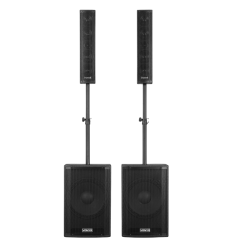 VONYX VX1080BT 2.2 – Sonido activo 1 250 W con Bluetooth