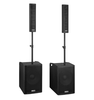 VONYX VX1080BT 2.2 – Sonido activo 1 250 W con Bluetooth
