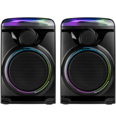 Fenton Track 2.0 Altavoces Amplificados 120 W Bluetooth LED