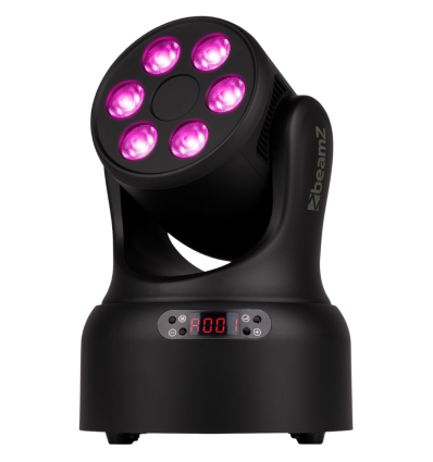 BeamZ Nova68‑BK MH Wash Moving Head 6×8 W RGBW