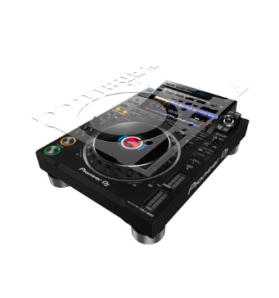 TOP DJSKIN Pioneer DJ CDJ-3000 – Protector transparente y reutilizable