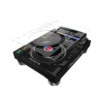 TOP DJSKIN Pioneer DJ CDJ-3000 – Protector transparente y reutilizable
