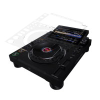 TOPDJ SKIN Alpha Tetha CDJ-3000X – Protector transparente