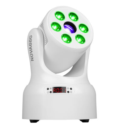 Nova68G‑WH BeamZ / Wash + Gobo potencia híbrida 30W