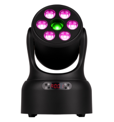 Nova68G‑BK BeamZ / Wash + Gobo negra 30W híbrida