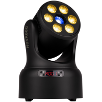 Nova68G‑BK BeamZ / Wash + Gobo negra 30W híbrida