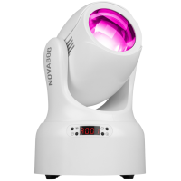 Nova80B‑WH Beam 80W blanco / Beam potente compacto