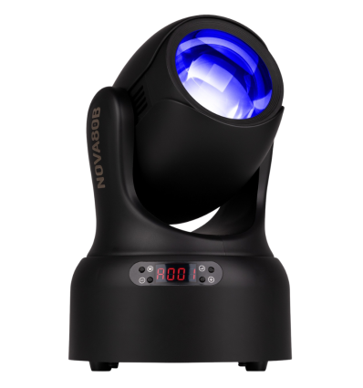 BeamZ NOVA80B‑BK 80W Cabeza Móvil tipo Beam – LED DMX Pro