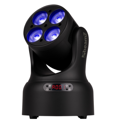 BeamZ NOVA420‑BK 4×20W Wash RGBW – Cabeza móvil DMX pro