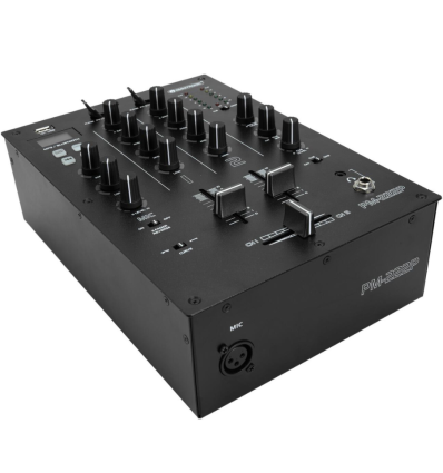 Omnitronic PM-222P Mezclador DJ 2 Canales con Bluetooth y MP3