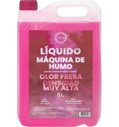 Líquido humo fresa alta densidad | Seguro y aromático