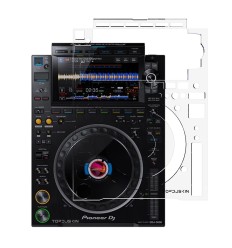 TOP DJSKIN Pioneer DJ CDJ-3000 – Protector transparente y reutilizable
