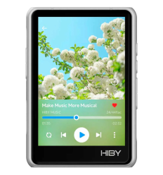 HiBy R3 Pro II Silver – reproductor Hi‑Res compacto