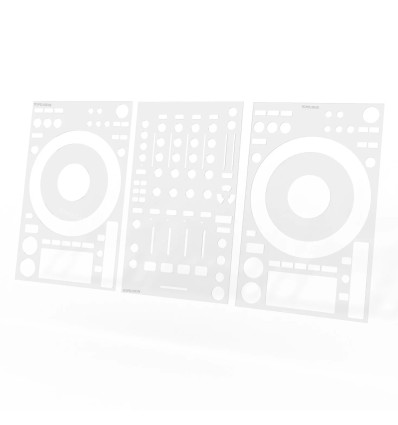 TOPDJ Skin Pioneer DDJ‑FLX10 – Protección invisible DJ