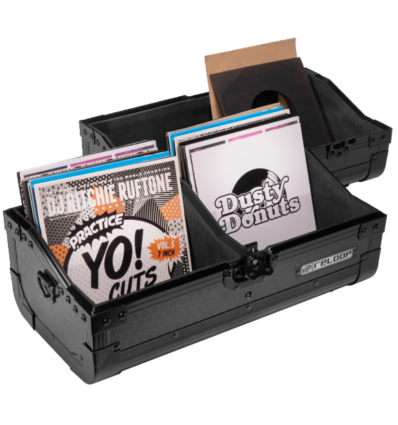 Reloop 7" Record Case 150 Black – Estuche para vinilos 45 rpm