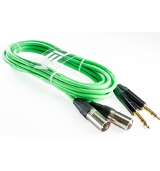 Cable WELX CTM 1,5 m | Doble XLR macho a doble jack