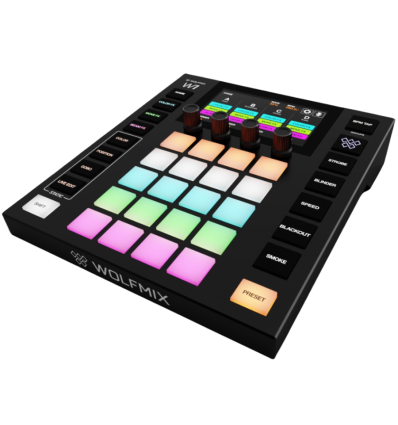 Controlador DMX Wolfmix W1 MK2 – Iluminación autónoma