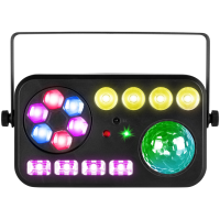 BeamZ Shimmer4 – Efecto LED 6 en 1 para DJs