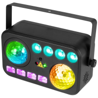 BeamZ Shimmer4 – Efecto LED 6 en 1 para DJs