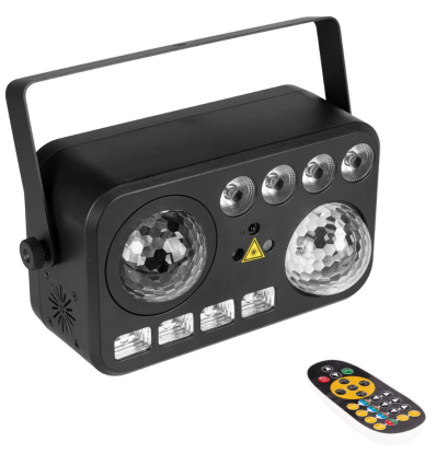 BeamZ Shimmer4 – Efecto LED 6 en 1 para DJs