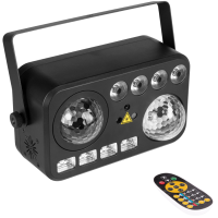 BeamZ Shimmer4 – Efecto LED 6 en 1 para DJs