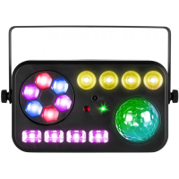 BeamZ Shimmer2 6‑en‑1 Efecto LED para DJ