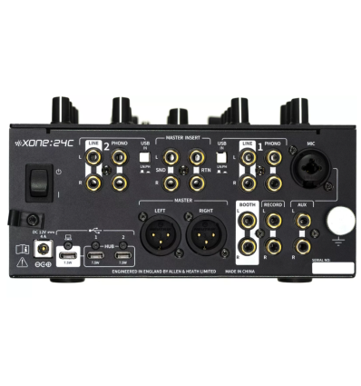Allen & Heath Xone:24C – Mesa DJ analógica con USB‑C