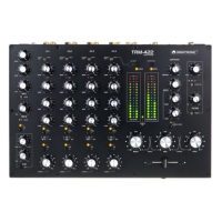 Omnitronic TRM-422 Mezclador Rotativo 4 Canales para DJs