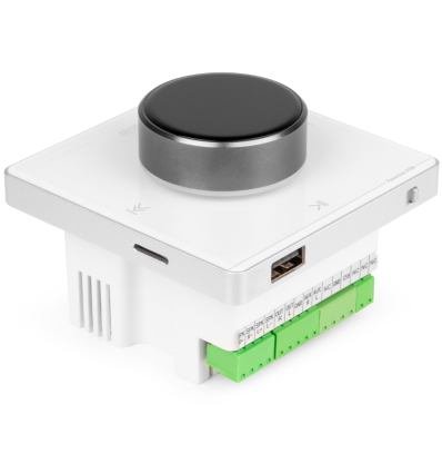 Power Dynamics B100W — Amplificador empotrable blanco 4x25W