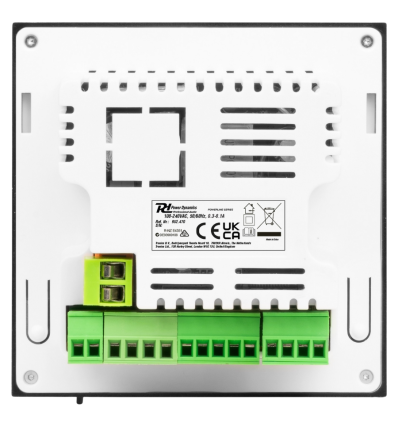 Power Dynamics B100W — Amplificador empotrable blanco 4x25W
