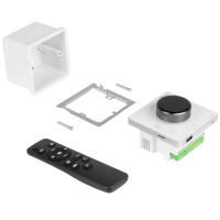 Power Dynamics B100W — Amplificador empotrable blanco 4x25W