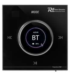 Power Dynamics B100B — Amplificador empotrable negro 4x25W