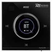 Power Dynamics B100B — Amplificador empotrable negro 4x25W