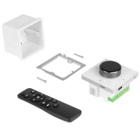 Power Dynamics B50W — Amplificador empotrable blanco 2×25W