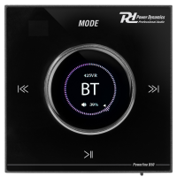 Power Dynamics B50B — Amplificador empotrable negro 2x25W