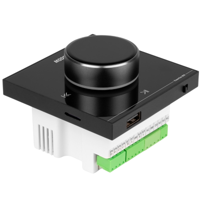 Power Dynamics B50B — Amplificador empotrable negro 2x25W