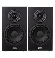 HECO Aurora XT300 Black/Oak – Altavoces Hi-Fi compactos