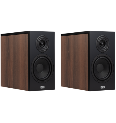HECO Aurora XT300 Black/Walnut – Altavoces Hi-Fi pareja