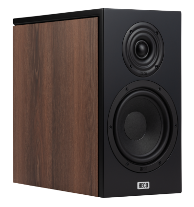 HECO Aurora XT300 Black/Walnut – Altavoces Hi-Fi pareja