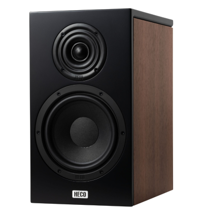 HECO Aurora XT300 Black/Walnut – Altavoces Hi-Fi pareja