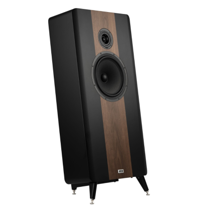 Heco Direkt Premium Black/Walnut – Altavoz de suelo (unidad)
