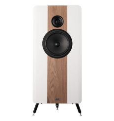 Heco Direkt Premium White/Walnut – Altavoz de suelo (unidad)