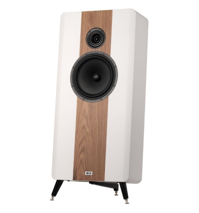 Heco Direkt Premium White/Walnut – Altavoz de suelo (unidad)