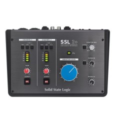 SSL2 interfaz de audio de calidad profesional.